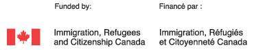 Funded By Immigration, Refugees and Citizenship Canada